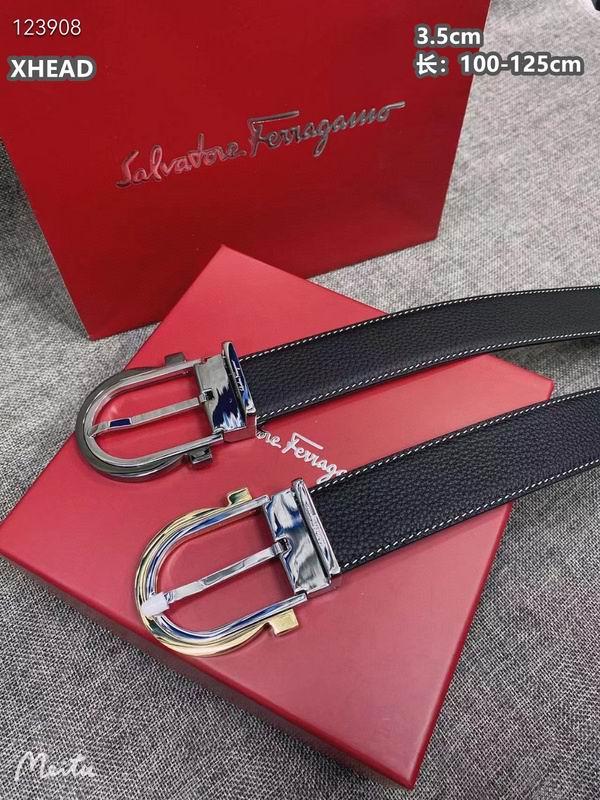 Ferragamo belt 35mmX100-125cm 8L42